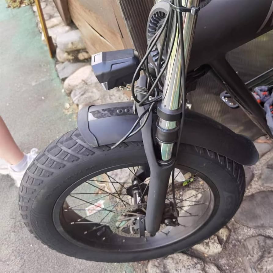 Amazon.co.jp: WRUIOY ファットバイクフェンダー フロントとリア